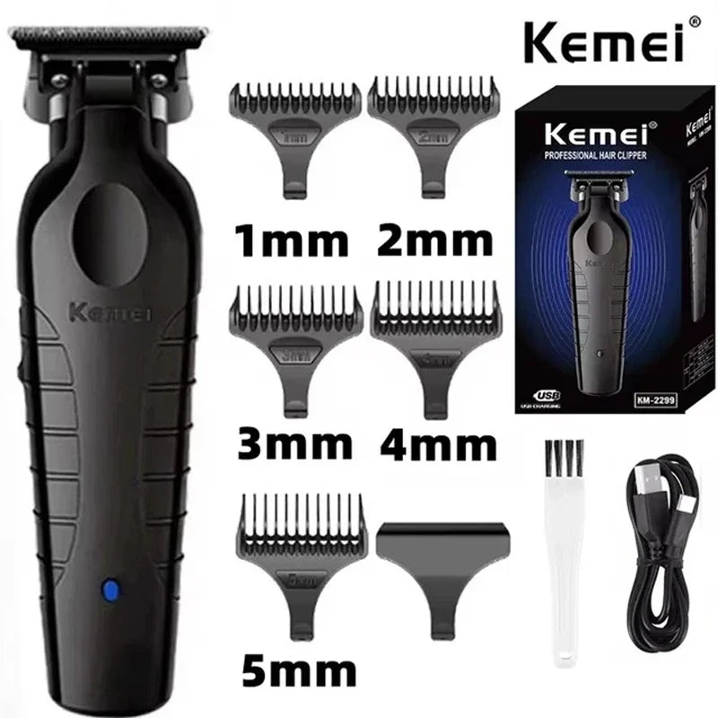 Kemei 2299 Cordless Zero-Gap Hair Trimmer