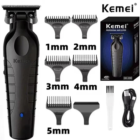 Kemei 2299 Cordless Zero-Gap Hair Trimmer