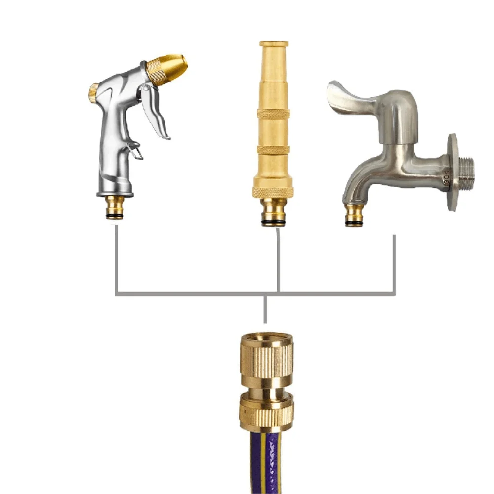 Quick-Connect Garden Hose Set – Leak-Free Watering in Seconds!