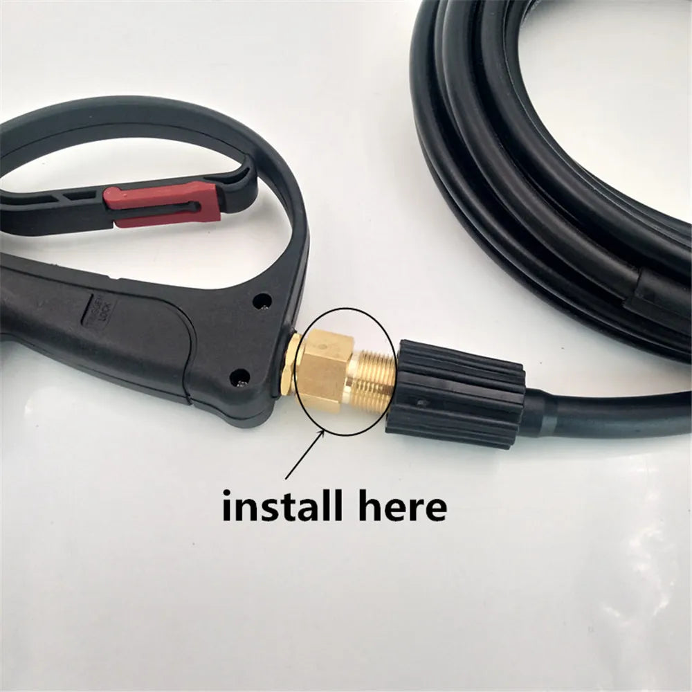 High Pressure Washer Gun Brass M22 Adapter