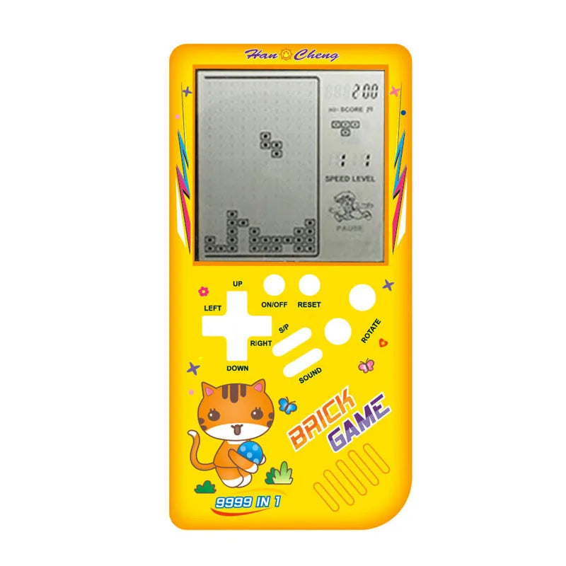 Retro Handheld Brick Game Console – Classic Fun