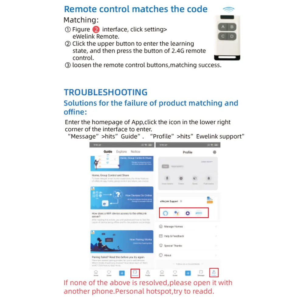 Smart WiFi Dual-Channel Switch with eWeLink App