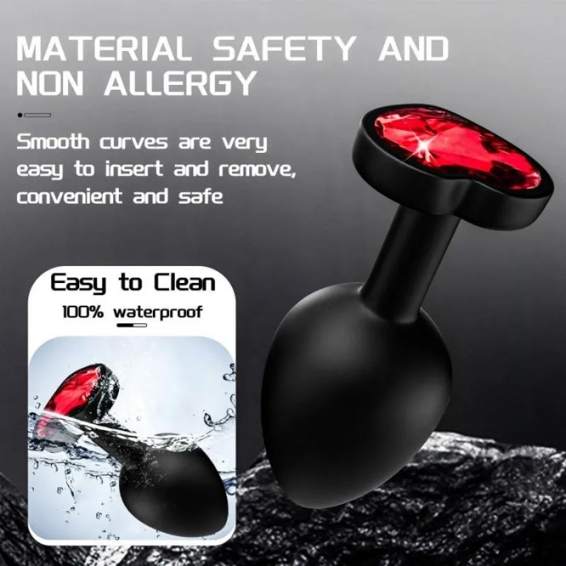 Silicone Anal Butt Plug for Women Pleasure