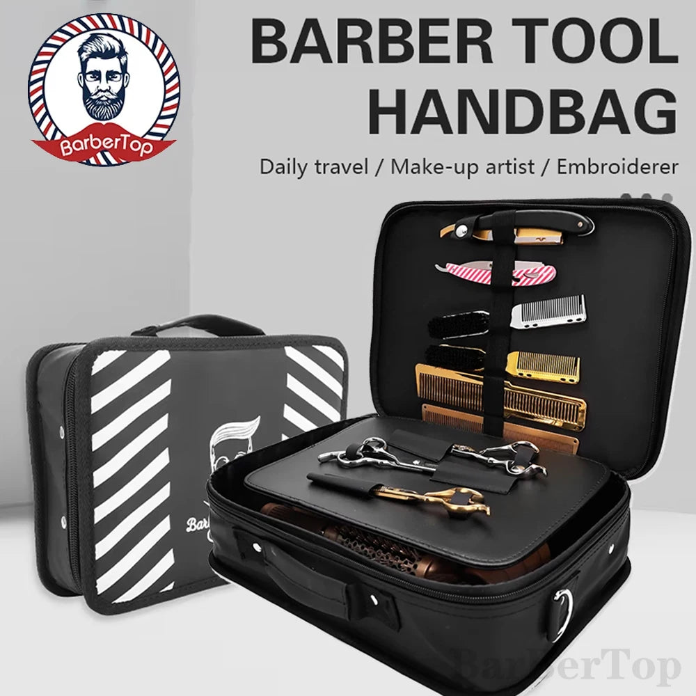 Organize your tools with this barber scissors comb bag!