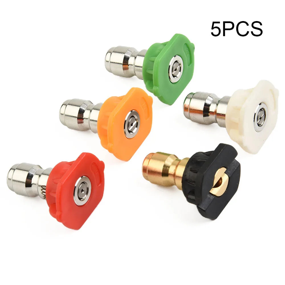 5pc Quick-Connect Pressure Washer Nozzle Set