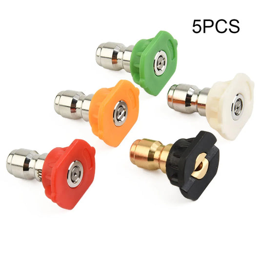 5pc Quick-Connect Pressure Washer Nozzle Set