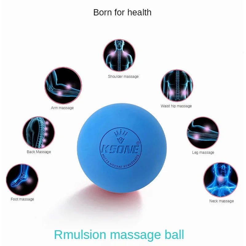 Rubber Massage Ball for Muscle Pain Relief