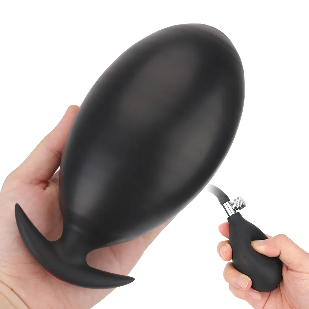Inflatable Anal Plug & Vaginal Expander for Couples