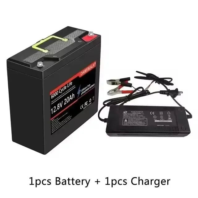 12V 20Ah LiFePO4 Battery for Solar & Marine Use