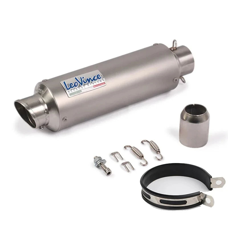 LeoVince E-Mark Slip-On Exhaust for Motorcycles