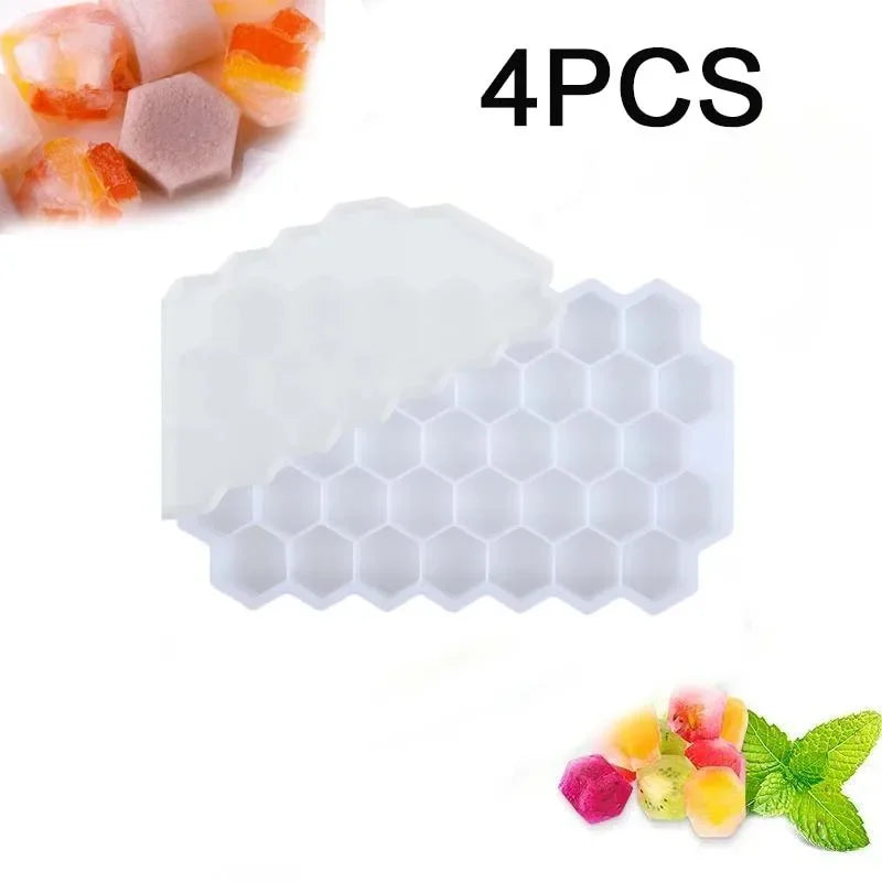 148-Cavity Honeycomb Ice Cube Tray – Chill More, Refill Less
