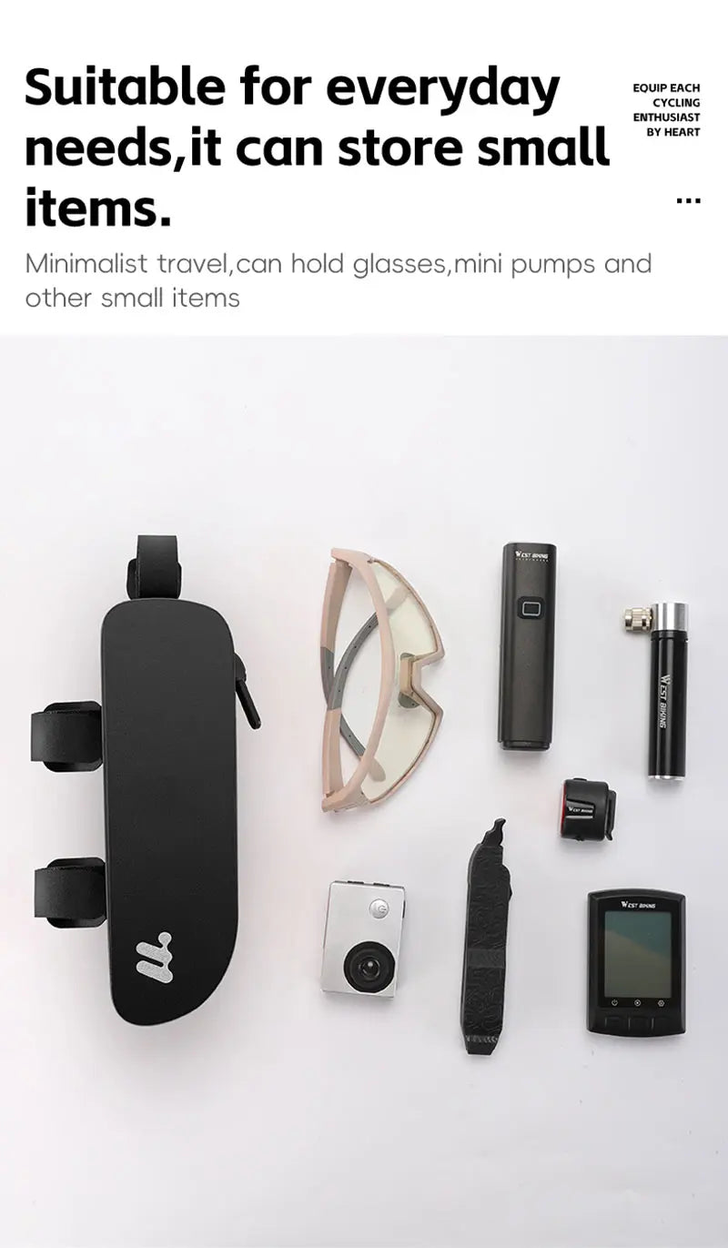 WEST BIKING Waterproof Top Tube Bike Bag