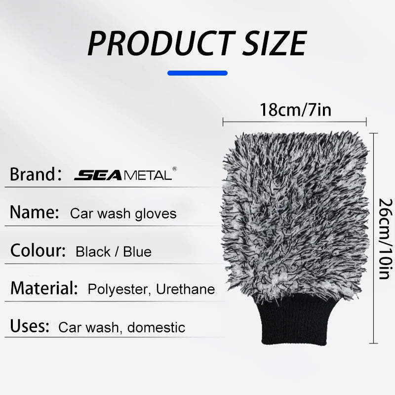 SEAMETAL Ultra Soft Wheel Brush & Mitt Set!