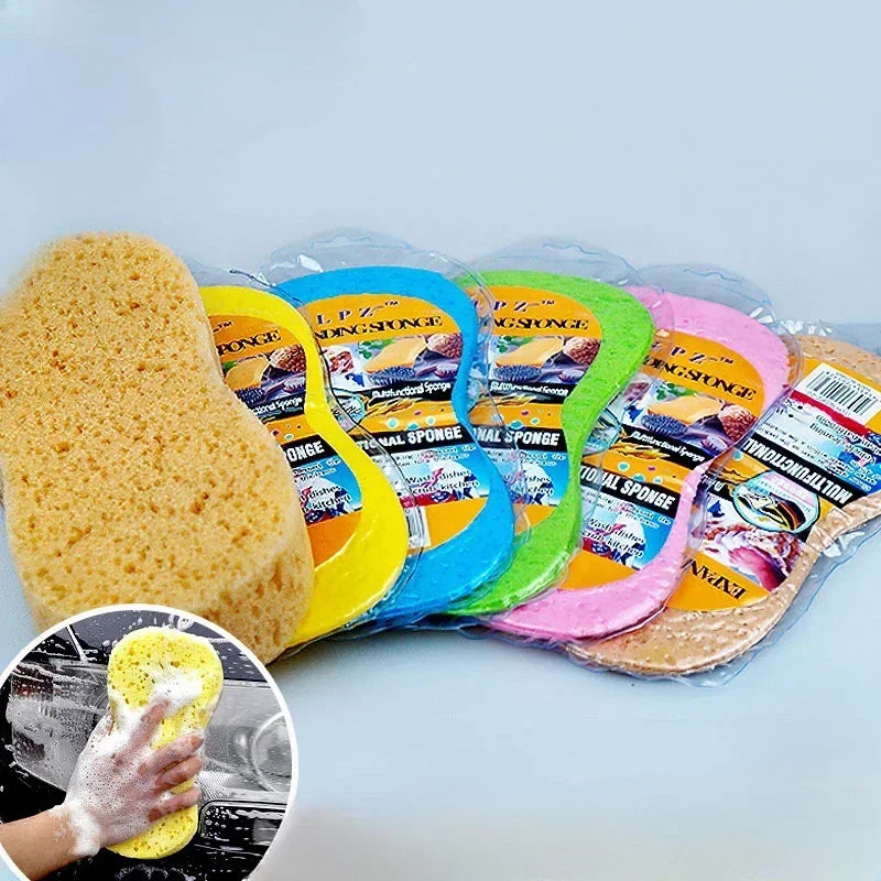 Large Absorbent Honeycomb Car Wash Sponge – Cleaning Tool