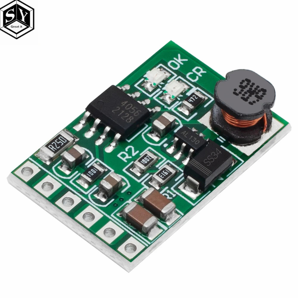 3.7V–12V Boost Converter Board for 18650