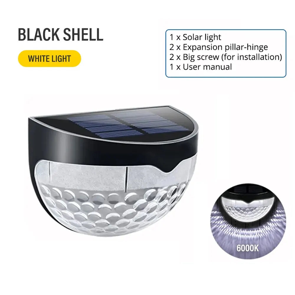 LED Solar Lights Outdoor Waterproof Wall Lights