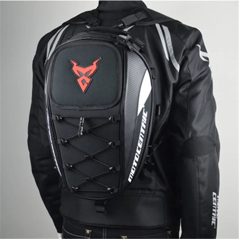 Waterproof Motorcycle Tail Bag – Helmet & Gear Storage
