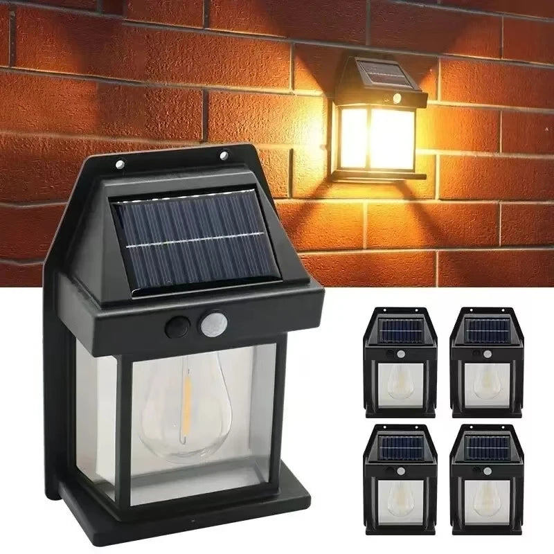 Powerful Outdoor Solar Lamp Garden Solar Powered Streetlight Outdoor Lights