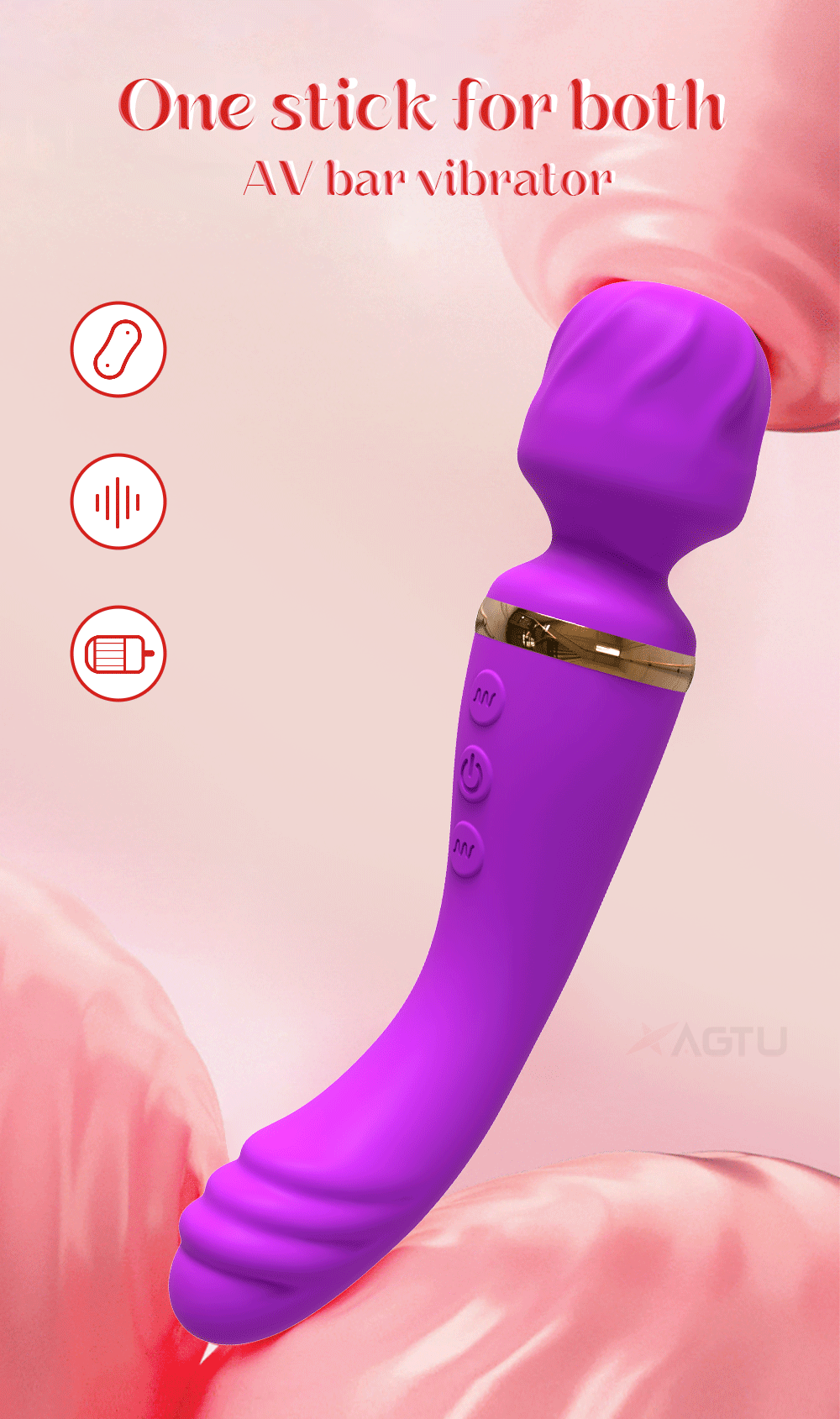 Dual Motor Vibrator USB Clit & G-Spot Toy