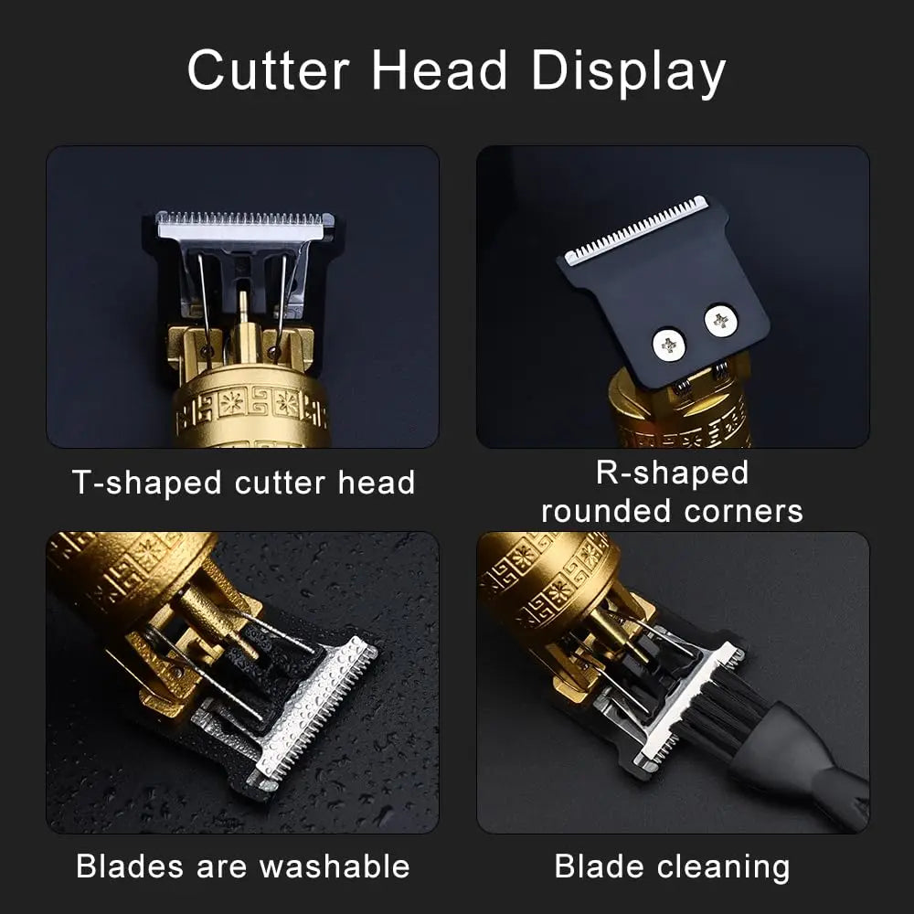 Vintage Electric Hair Cutting Machine Hair Clipper Professional Men Shaver - Clickilix