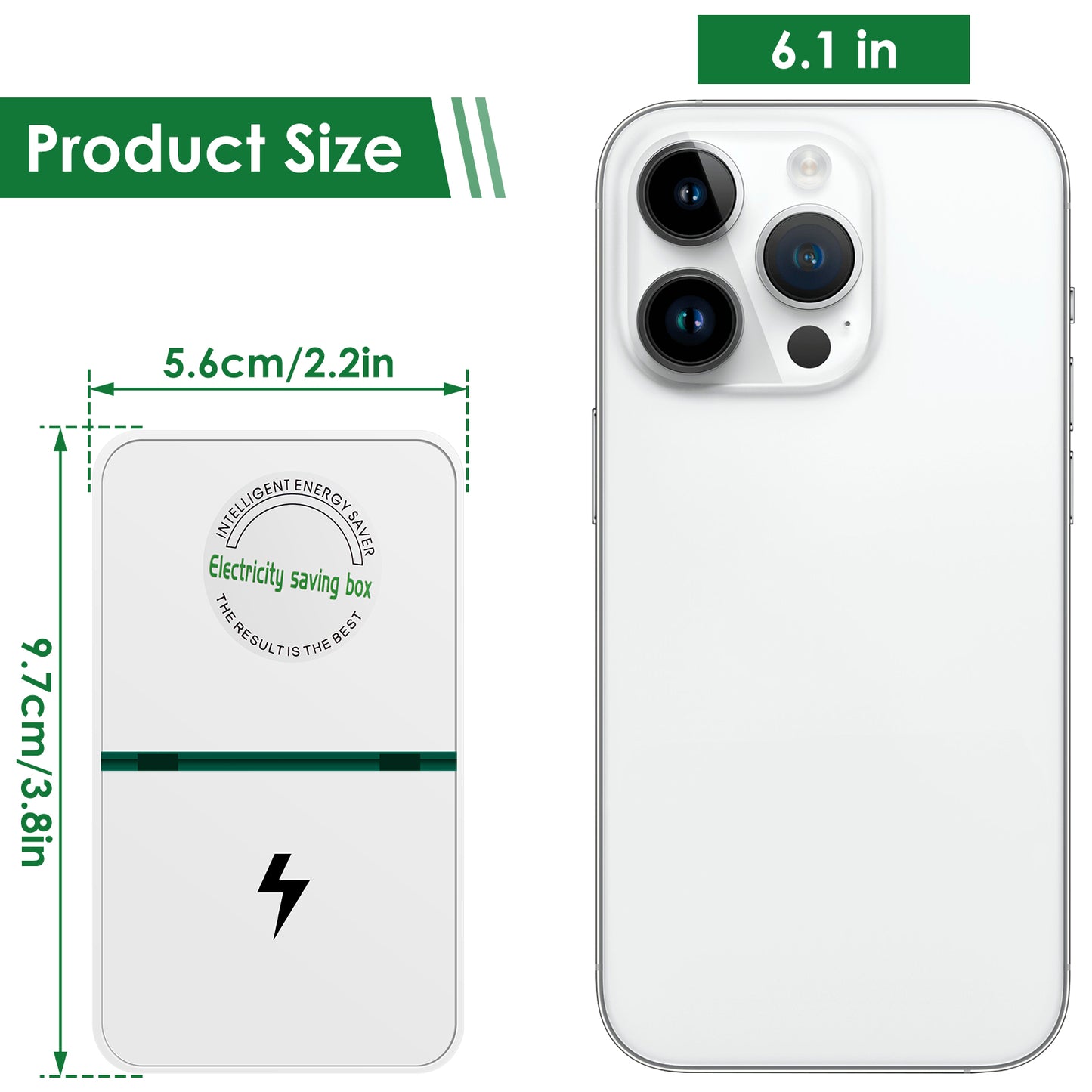 Power Saver Box 90V–250V – 2/4 Pcs Set