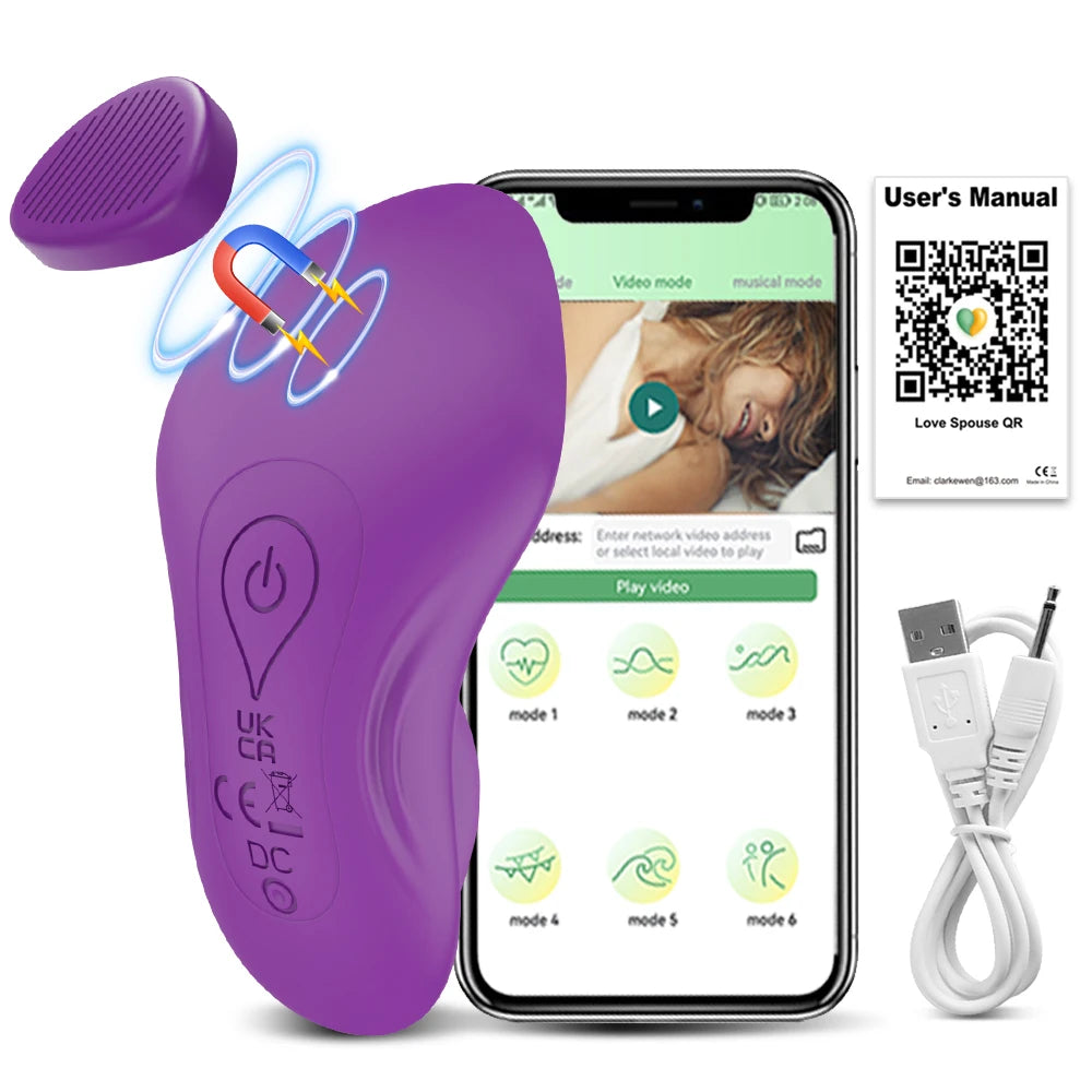 Bluetooth Wearable Vibrator for Women