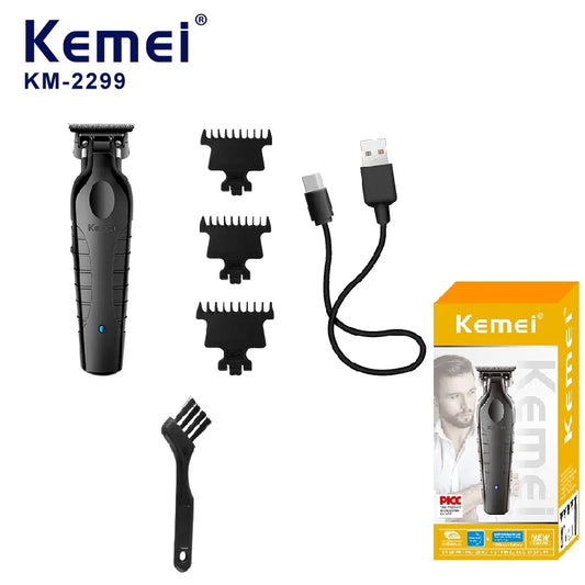 Kemei KM2299 Professional Hair Clipper Zero Gapped Carving Clipper