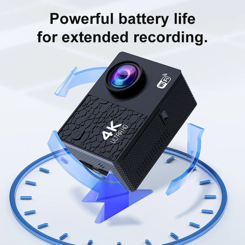 Dive into adventure with this IP68 sport action camera!