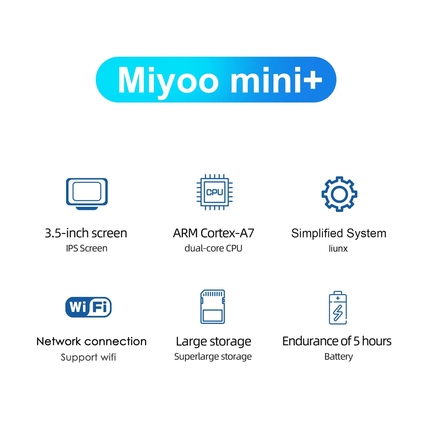 MIYOO Mini Plus Retro Handheld Game Console
