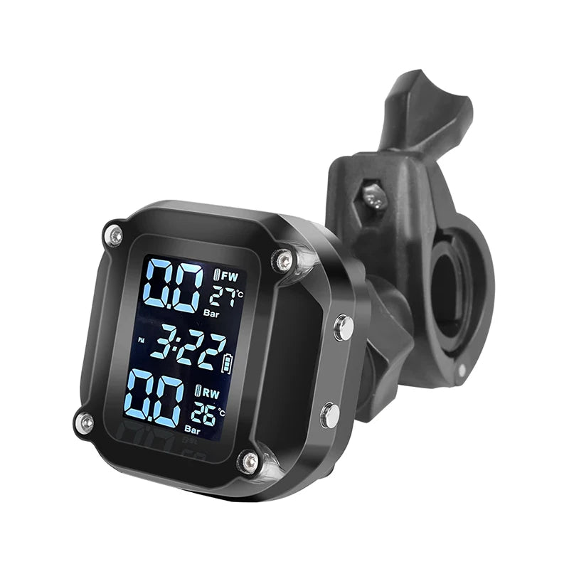 M5 Motorcycle Tire Pressure Monitor with Digital Display