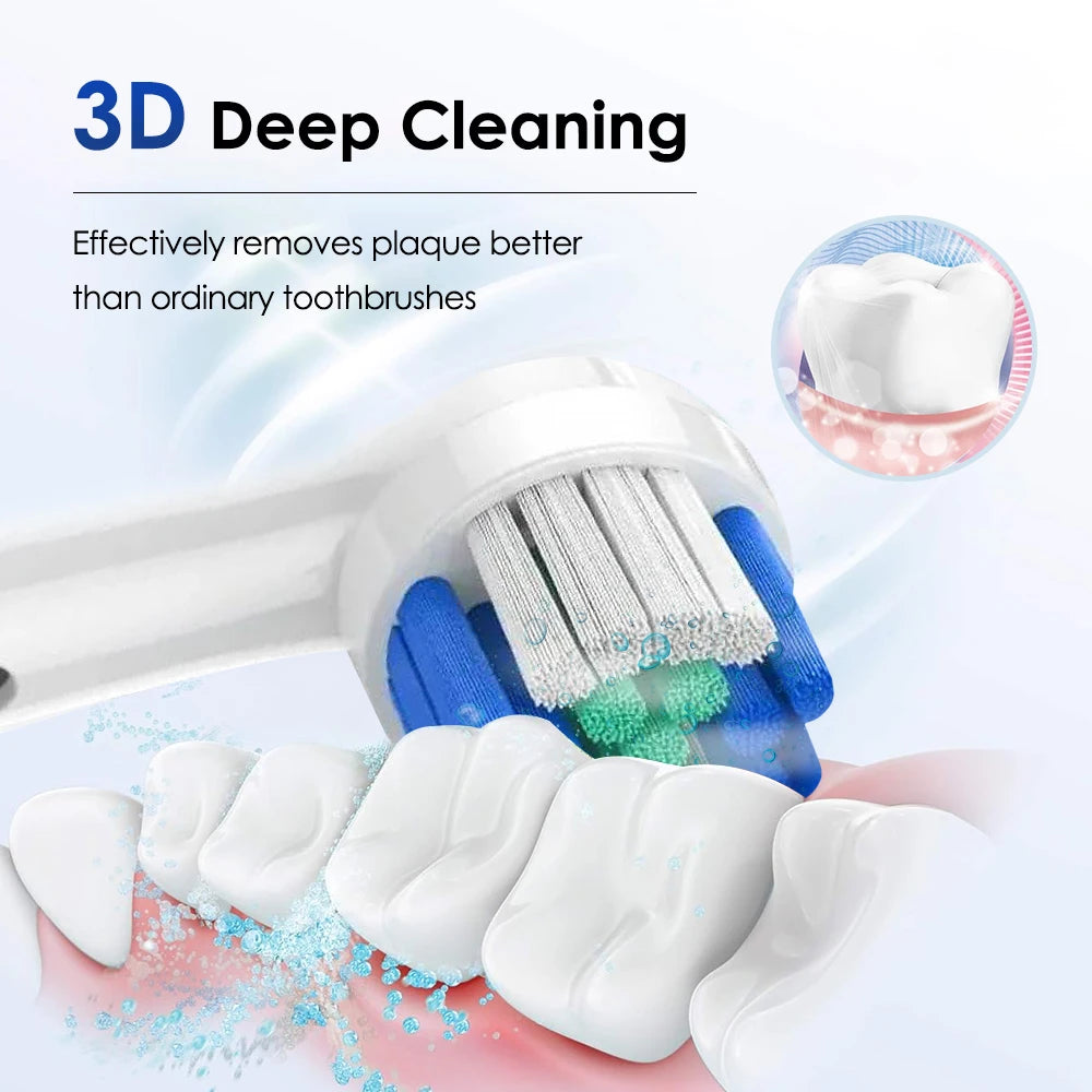 Smart Rotating Electric Toothbrush for Adults