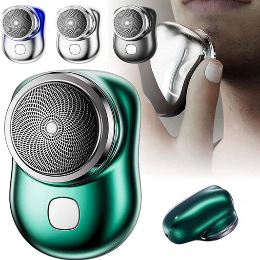 Mini Electric Travel Shaver – USB Rechargeable Razor