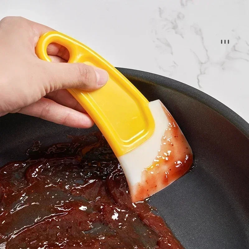 Silicone Scraper Spatula Kitchen Cleaning Tool