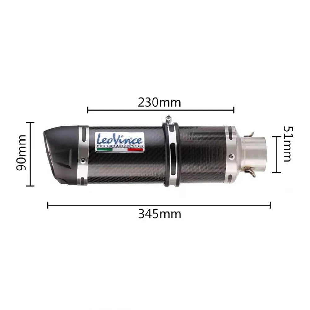51mm Exhaust Muffler Pipe with DB Killer