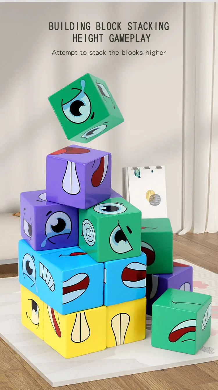 Kids Emotion Face Puzzle – Match, Think, Express & Play!