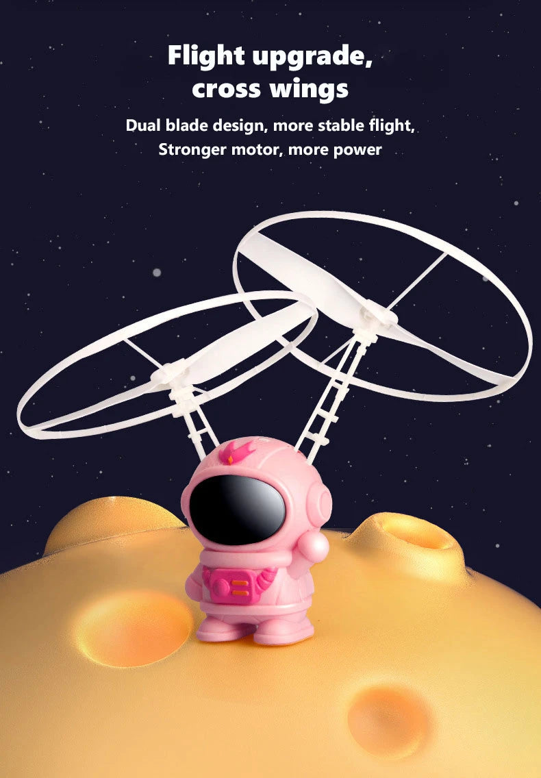 Mini Infrared Induction Flying Astronaut Toy