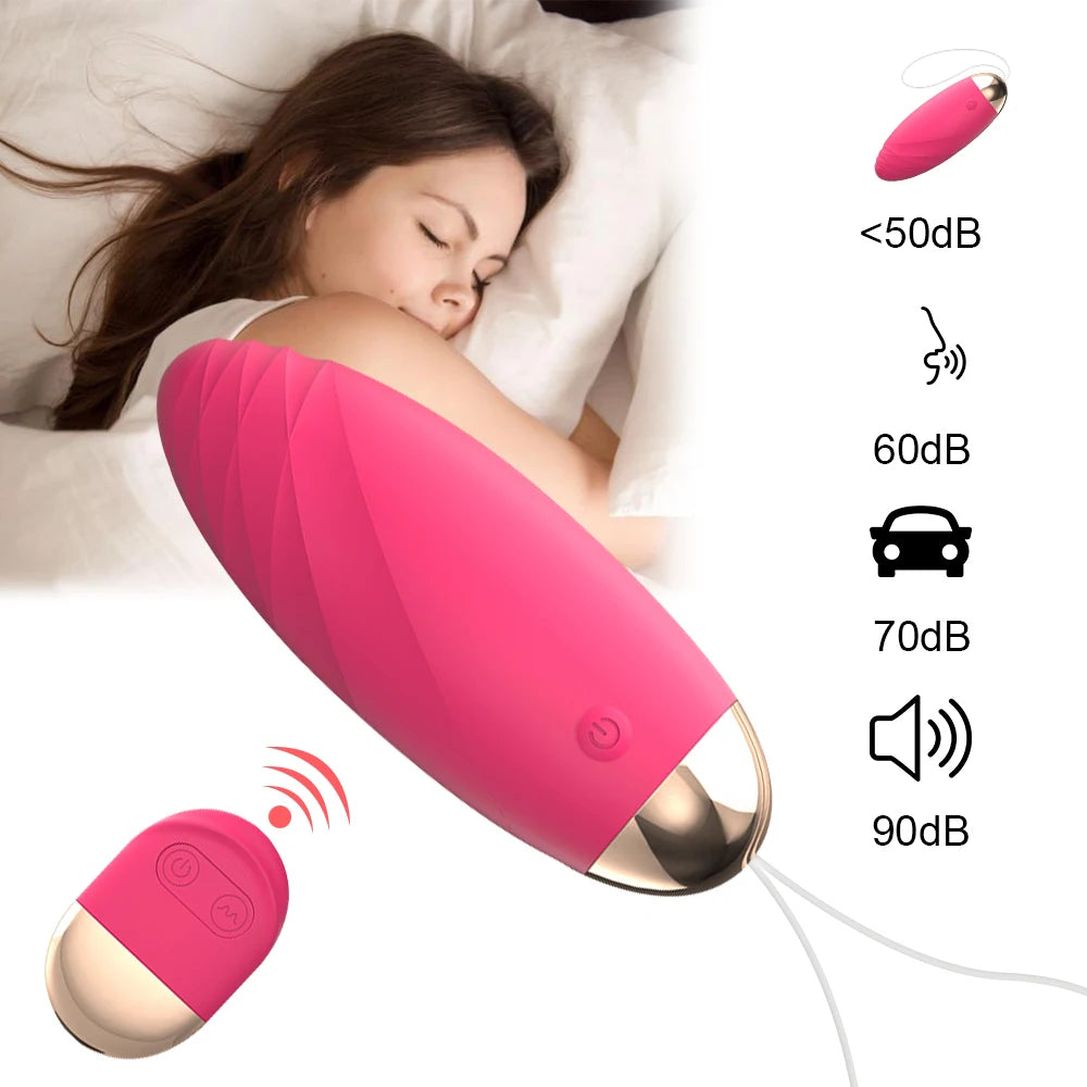 Wireless Remote Bullet Vibrator with 10 Modes
