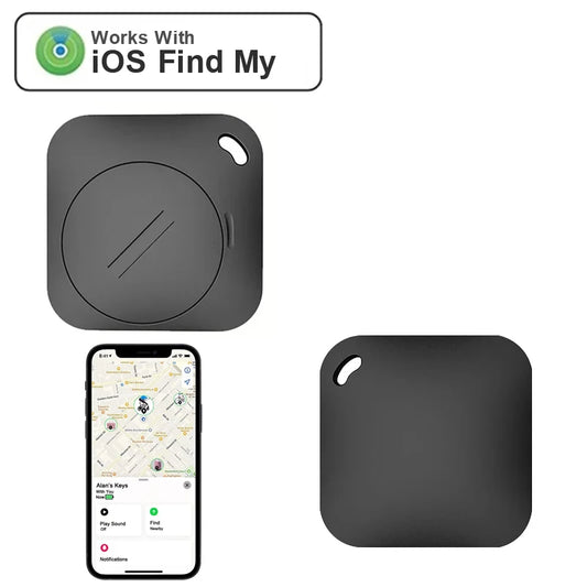 Anti Loss GPS Tracker MINI Black Square Locator For Mobile