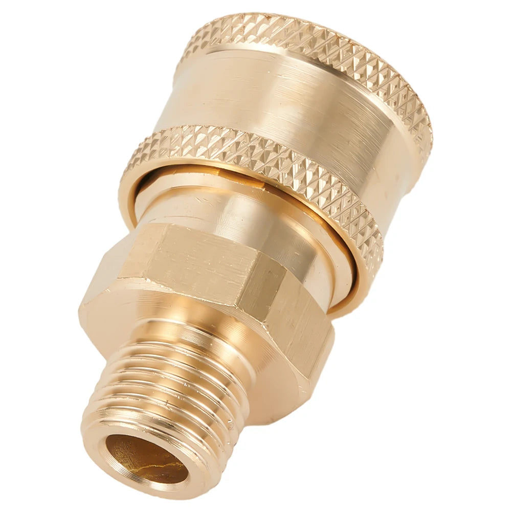 Quick Release Pressure Washer Adapter – Snap, Spray, Done!