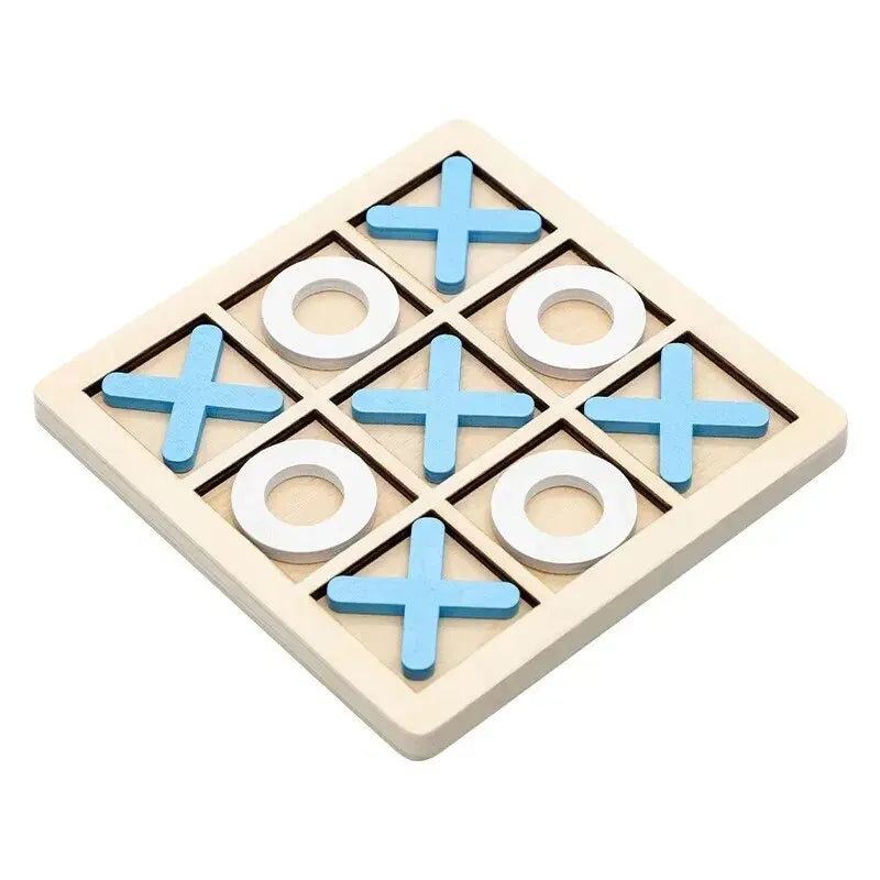 Wooden XO Puzzle Game – Fun Brain Boost for All Ages!