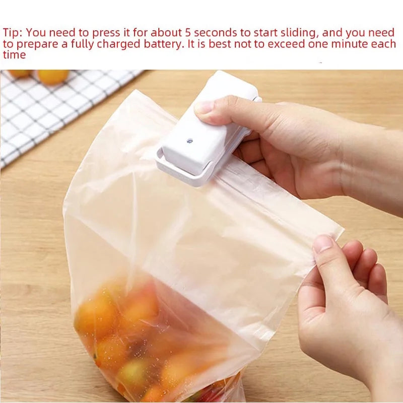 Mini Heat Bag Sealer – Portable Food Packaging Machine