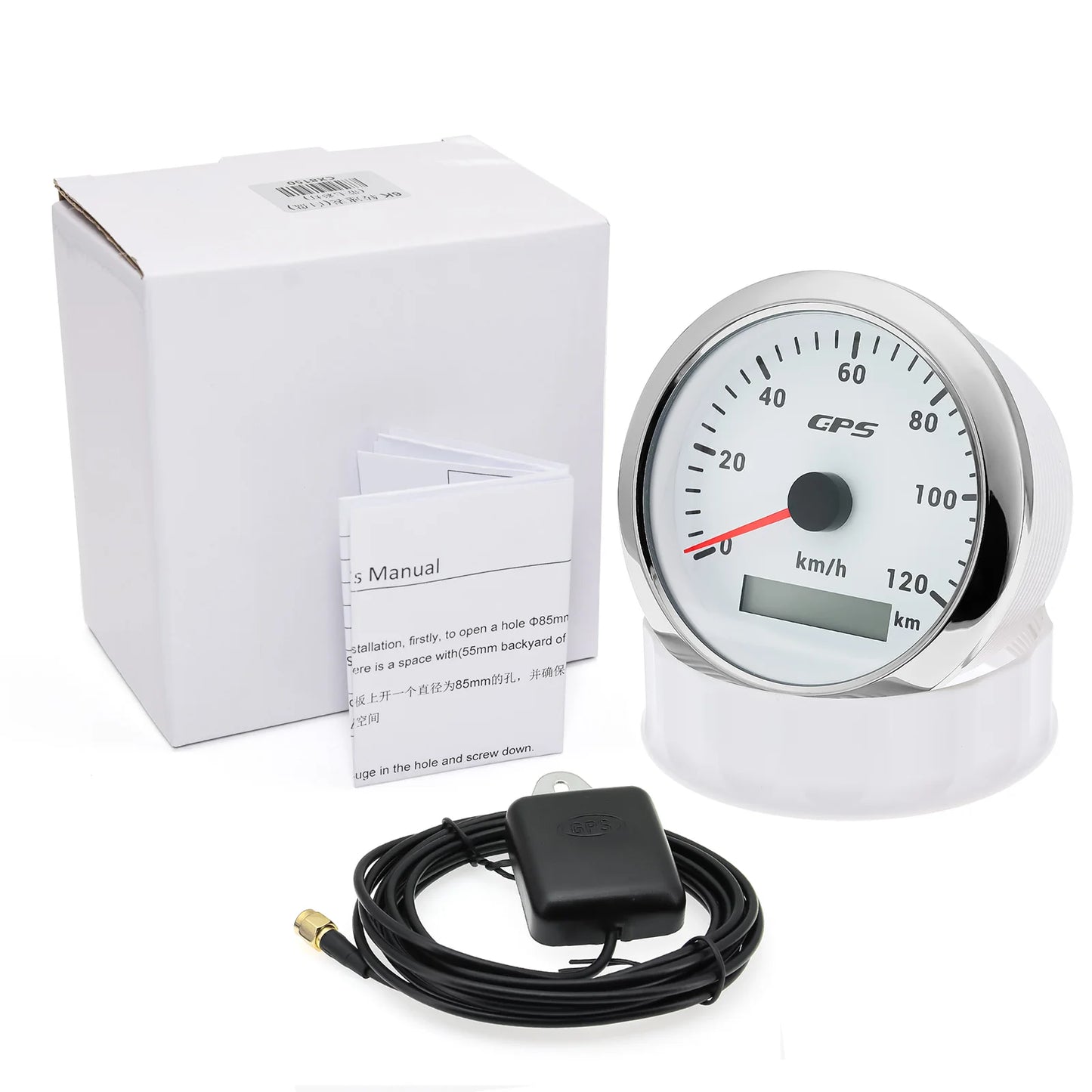 GPS Speedometer Gauge – Accurate Speed for Any Ride!