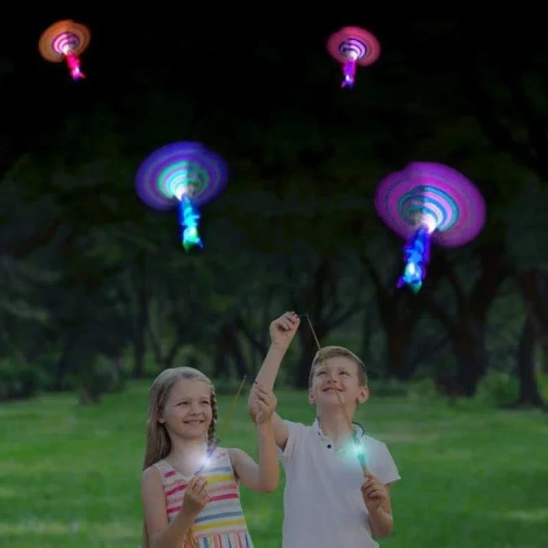 LED Rocket Helicopter Toys – Launch Light & Fun into the Sky!