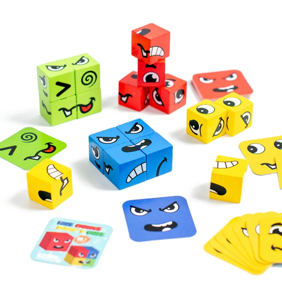 Kids Emotion Face Puzzle – Match, Think, Express & Play!