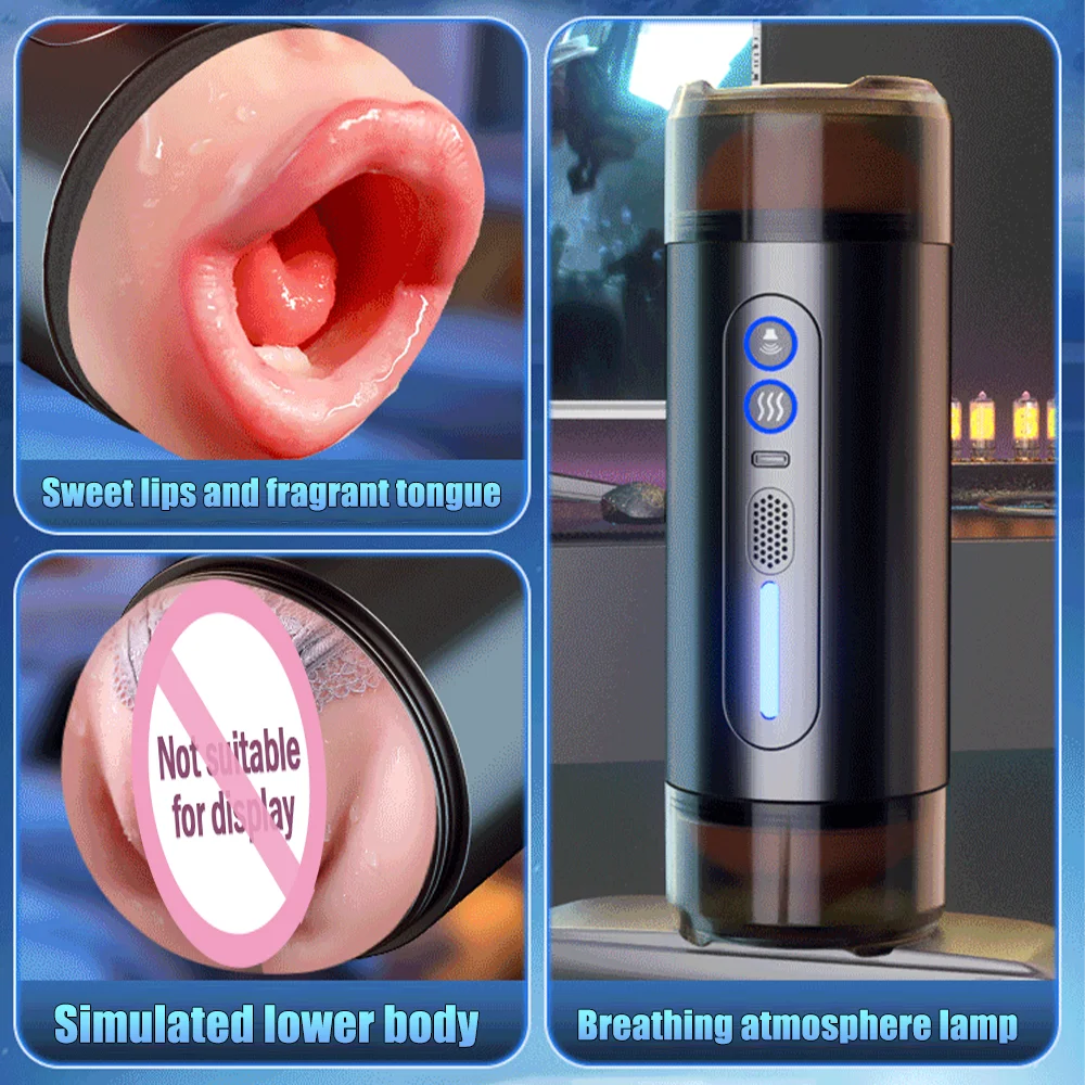 Automatic Male Masturbator Blowjob Machine