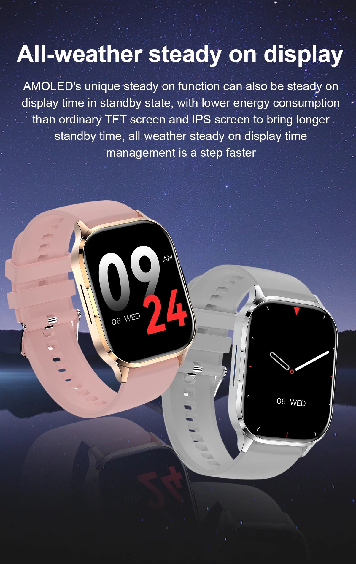 Smart Watch for Android with Full Touch Screen