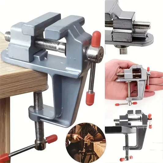 Mini Bench Vise Muliti-Funcational 3.5" Aluminum