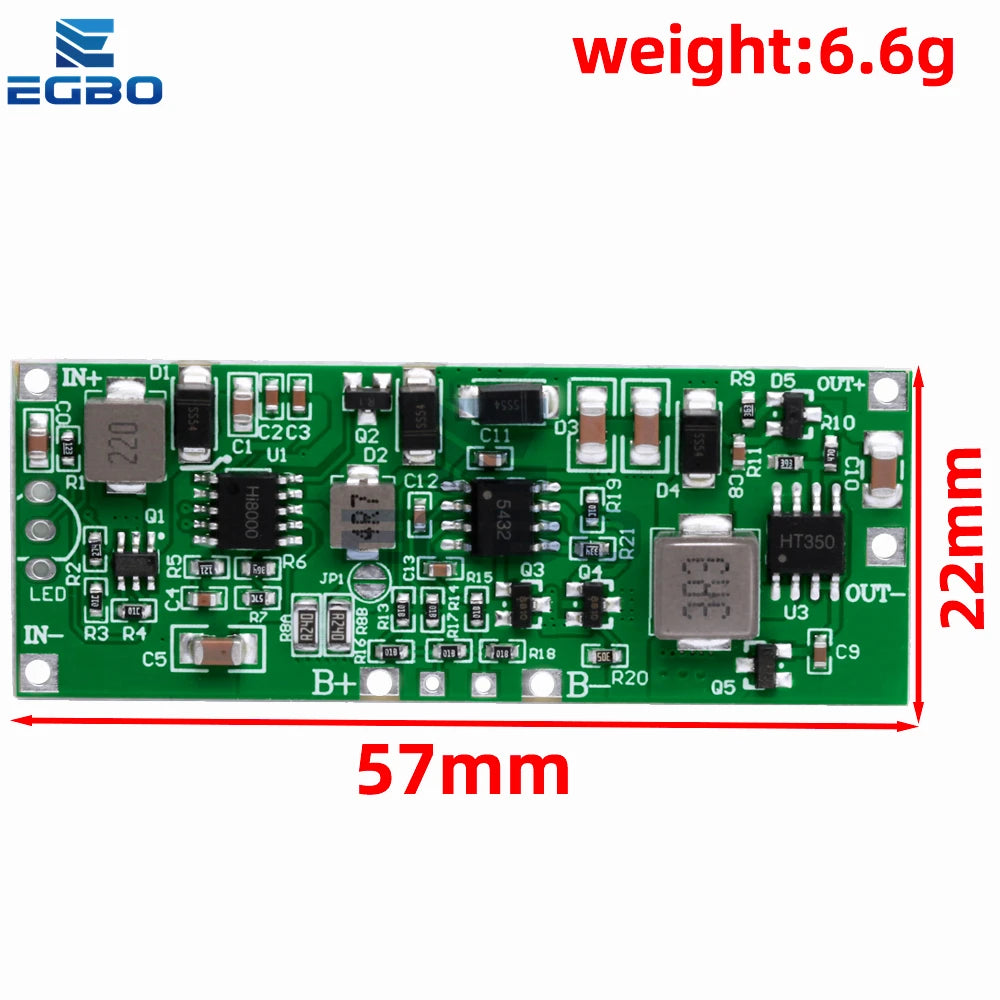 3S 12V Lithium Battery UPS Module – 24W/36W