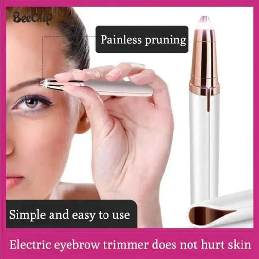 Lipstick-Shaped Electric Eyebrow Trimmer