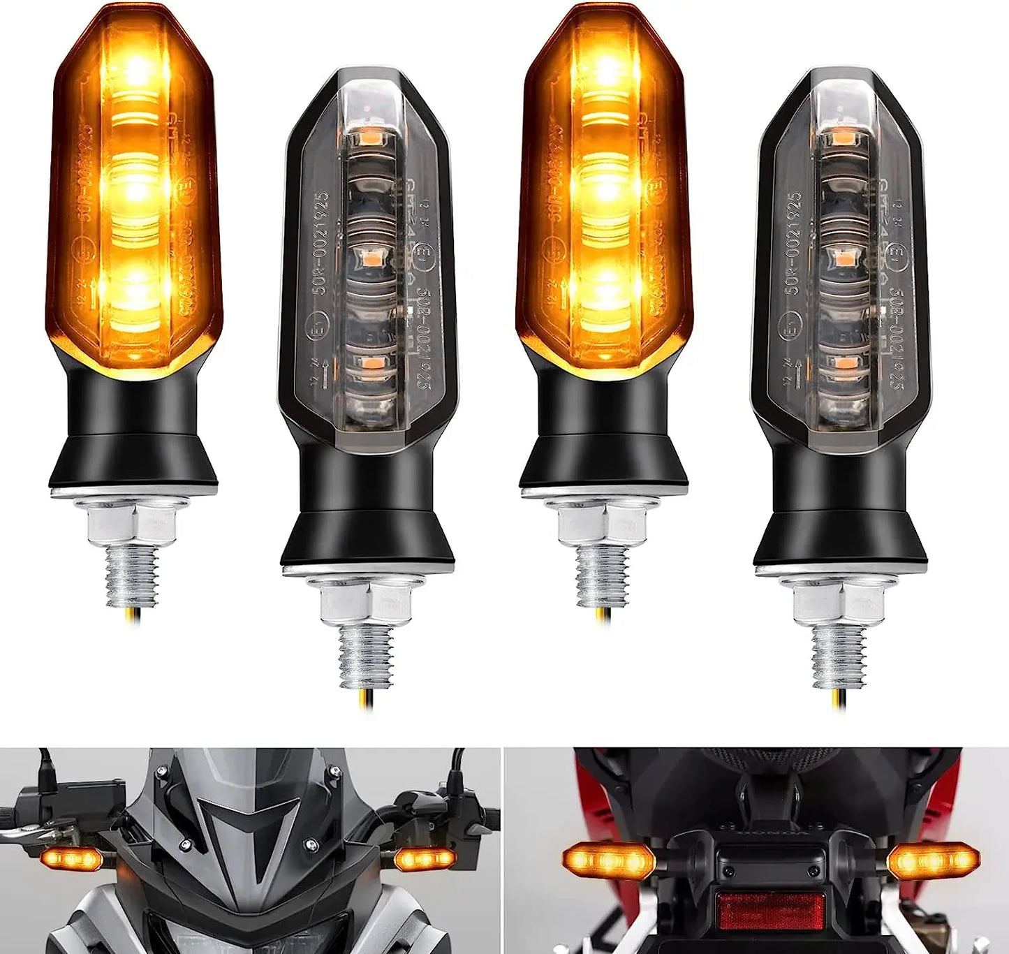 8mm Mini LED Turn Signals for Motorcycles